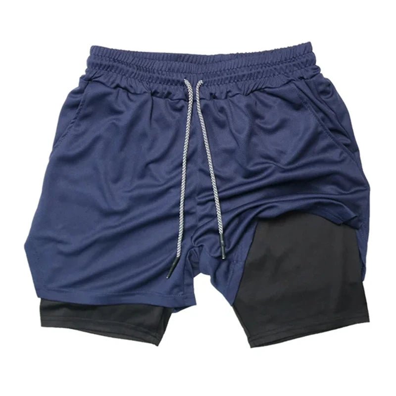 Men's Multi Pocket Fitness Running Shorts - Xnest