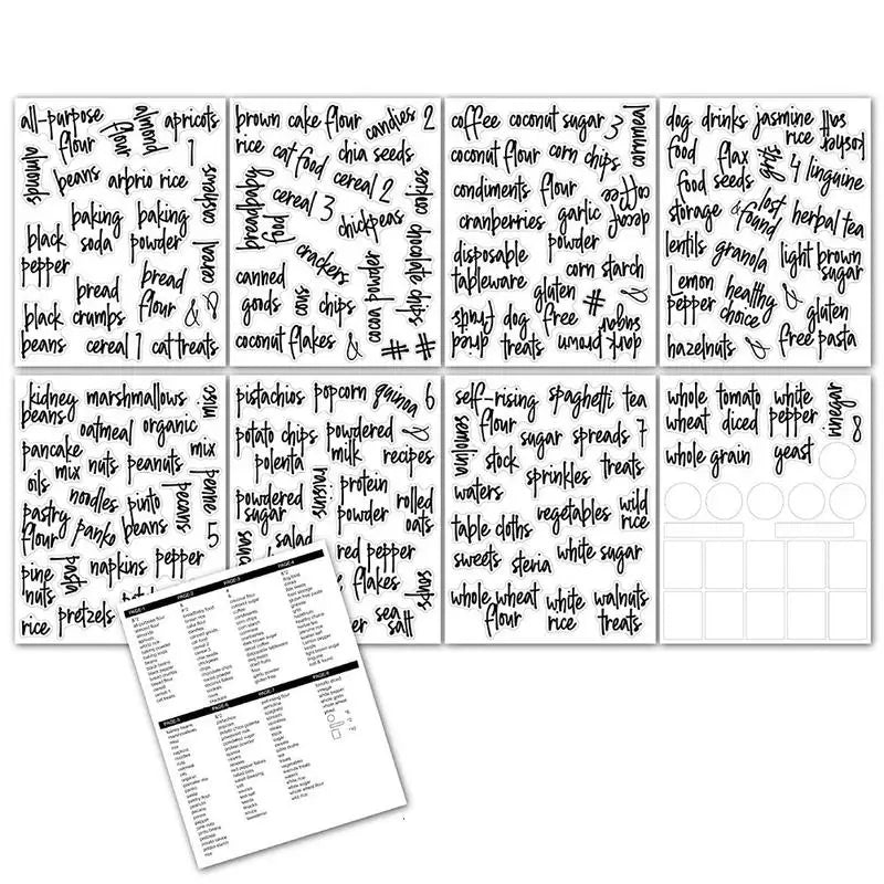 Self-Adhesive Pantry Labels - Xnest