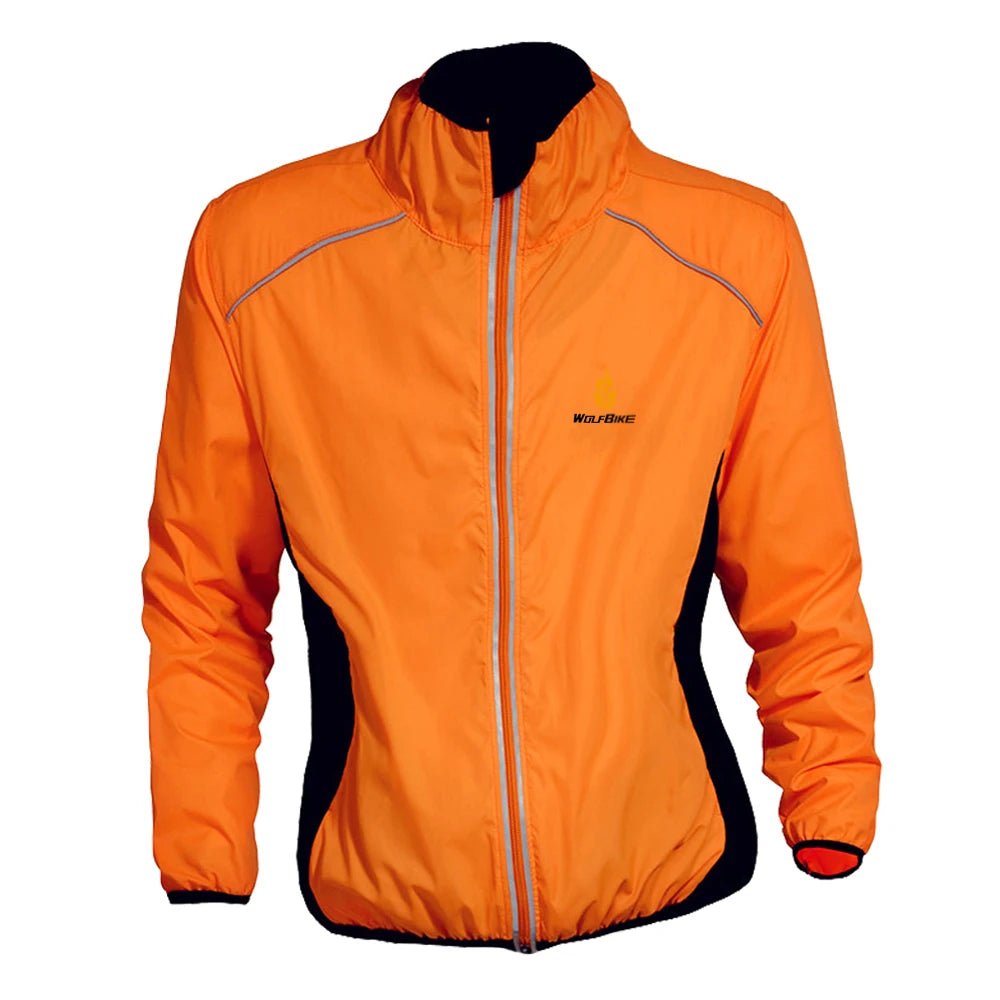 WOSAWE Men's Windproof Water - repellent Reflective Cycling Jacket - Xnest