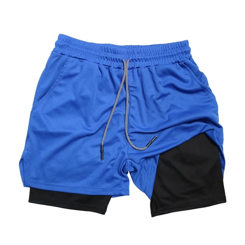 Men's Multi Pocket Fitness Running Shorts - Xnest