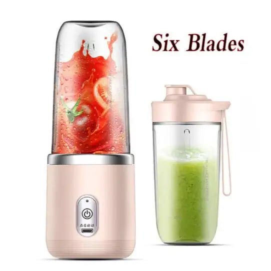 Portable 6 Blades Fruit Juicer with USB Charging - Xnest