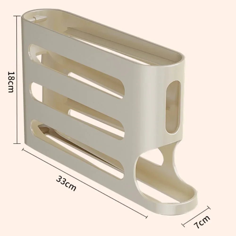 4 Layers Automatic Rolling Egg Holder - Xnest