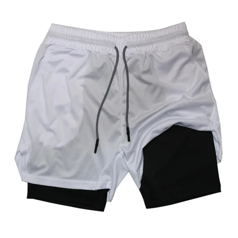 Men's Multi Pocket Fitness Running Shorts - Xnest