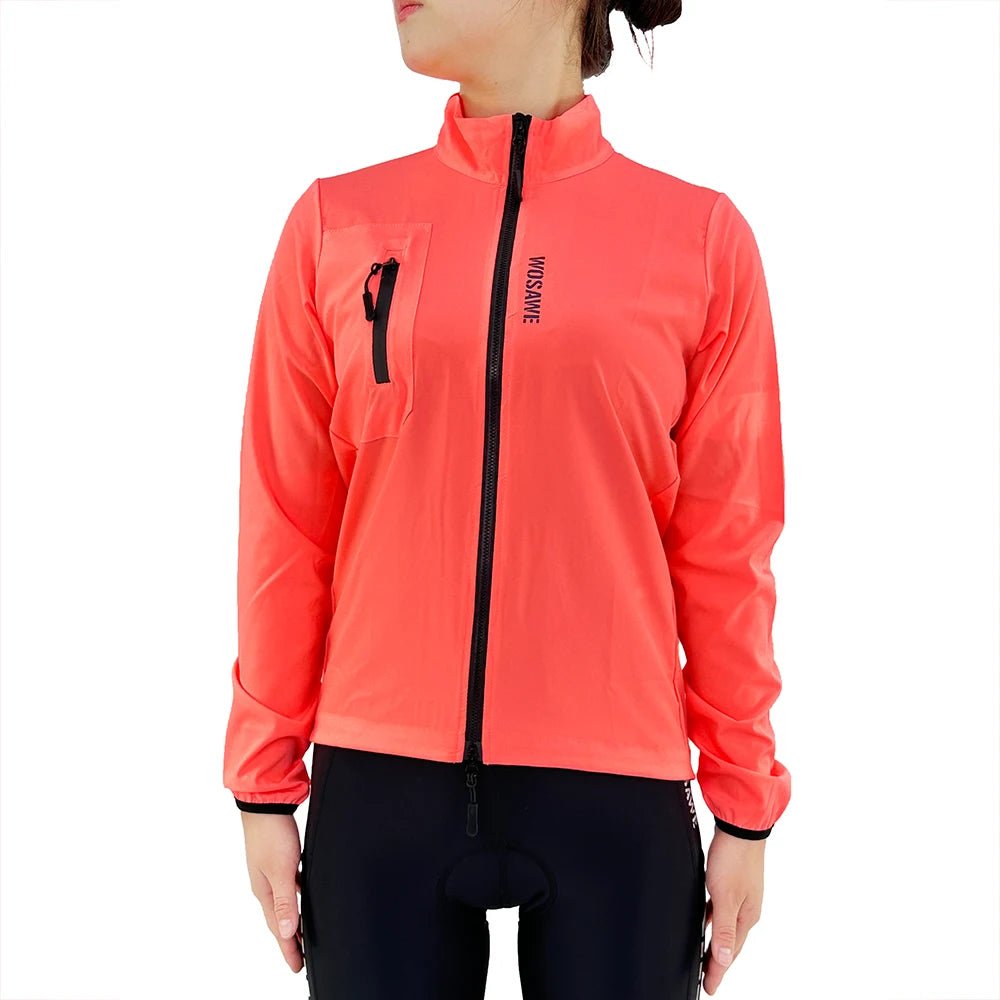 WOSAWE Women's Windproof Waterproof Reflective Cycling Jacket - Xnest