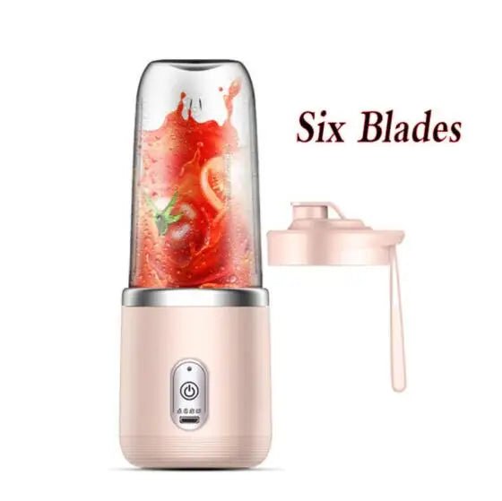 Portable 6 Blades Fruit Juicer with USB Charging - Xnest