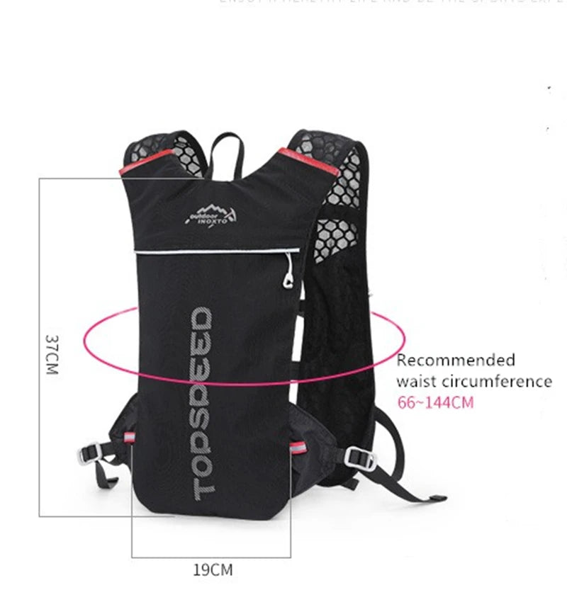 Ultralight Outdoor Trail Running 5L  Hydration Backpack