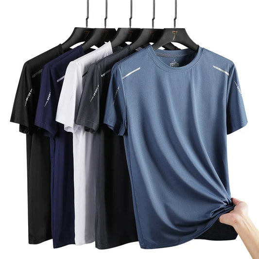 Men's Breathable Quick Drying Running Hiking Fishing T-shirts