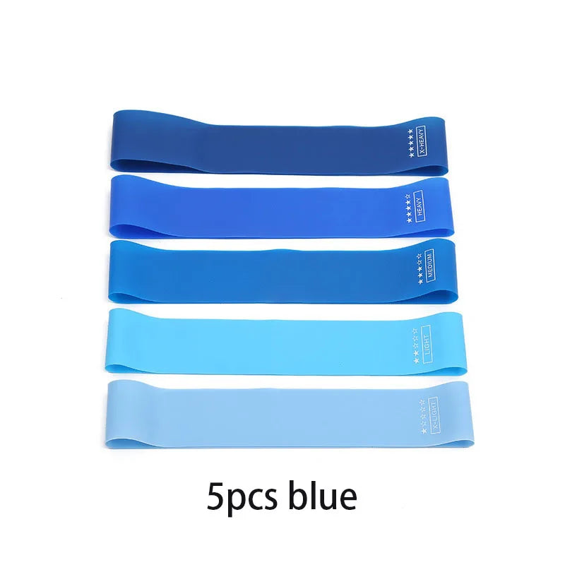 TPE Rubber Resistance Bands Fitness Set