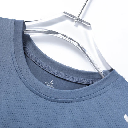 Men's Breathable Quick Drying Running Hiking Fishing T-shirts
