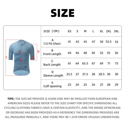 Short Sleeve Reflective Cycling Jersey for Men