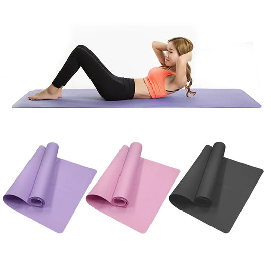 4MM Thick EVA Anti-Slip Yoga Mats Sport Fitness Mat