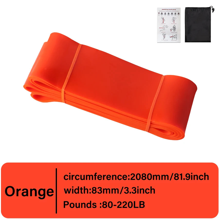 Heavy Duty Latex Resistance Exercise Elastic Band