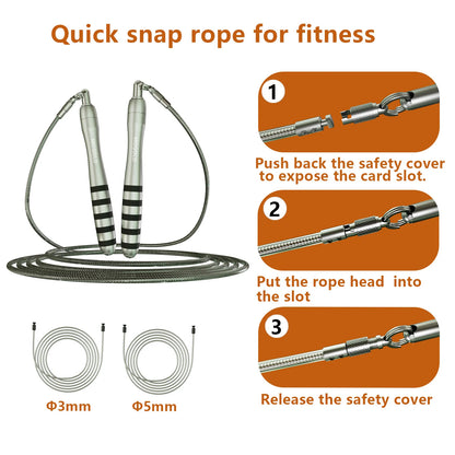 Durable Crossfit Speed Jumping Rope
