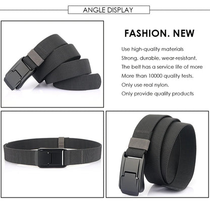 Stretch Belt For Men and Women with Quick Release Buckle