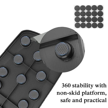 Portable Foldable Multifunctional Push-up Board Set With Handles For Chest Abdomen Arms And Back Training
