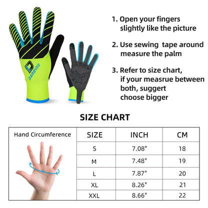 Breathable Cycling Biking Gloves with Screen Touch and Shockproof Pad