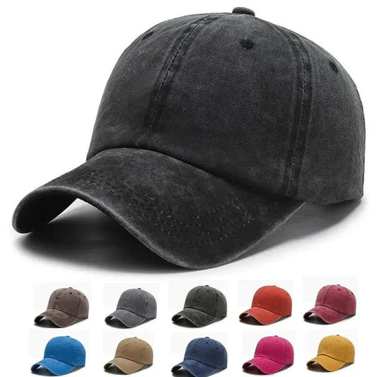 Fashion Solid Baseball Caps for Men and Women