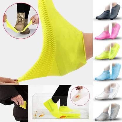 Silicone WaterProof  Slip-resistant Shoe Covers