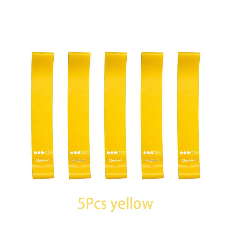 TPE Rubber Resistance Bands Fitness Set