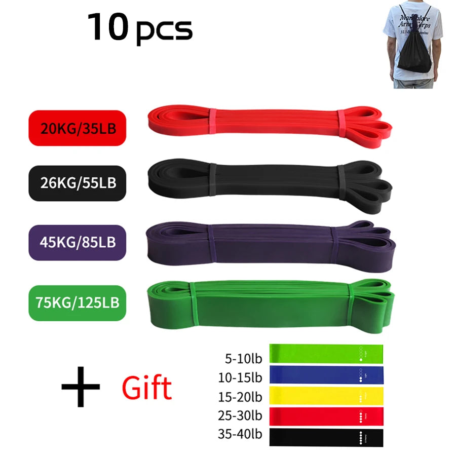 Heavy Duty Latex Resistance Exercise Elastic Band