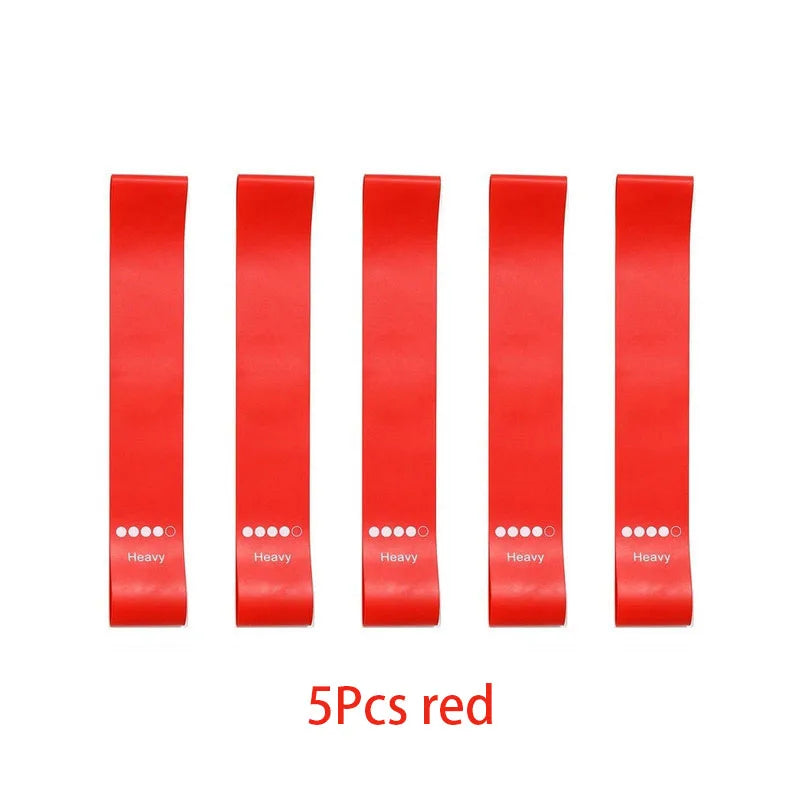 TPE Rubber Resistance Bands Fitness Set