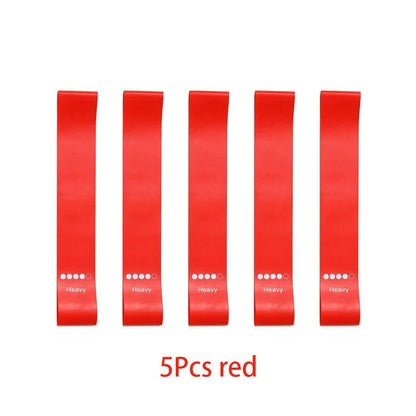 TPE Rubber Resistance Bands Fitness Set