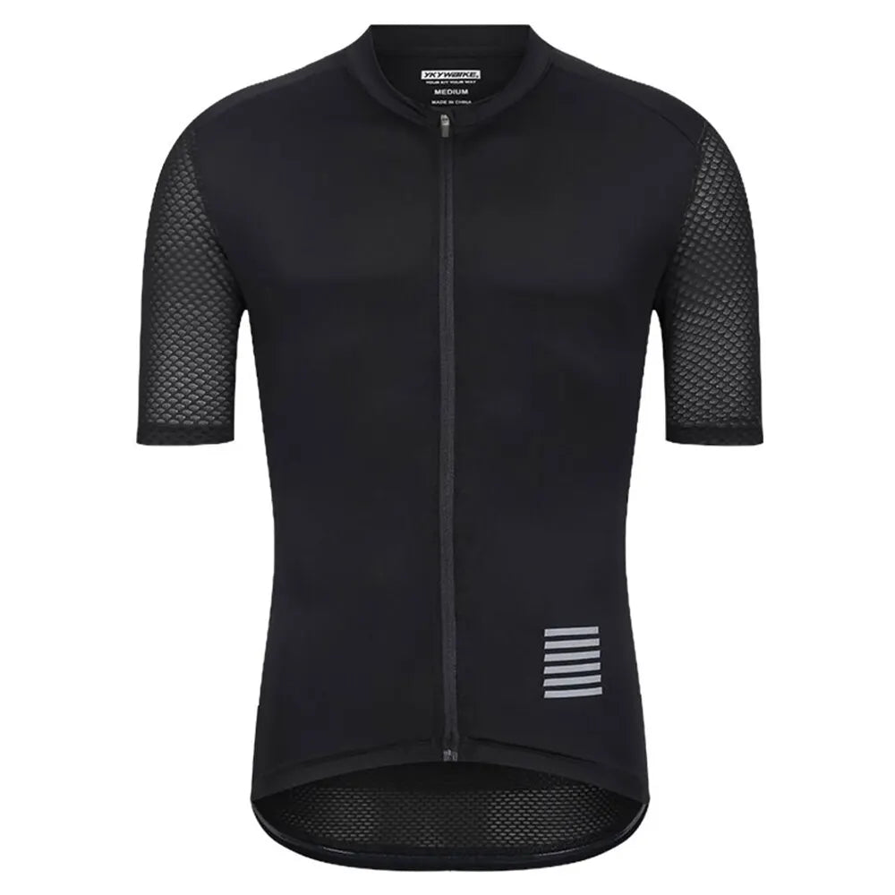 Short Sleeve Reflective Cycling Jersey for Men