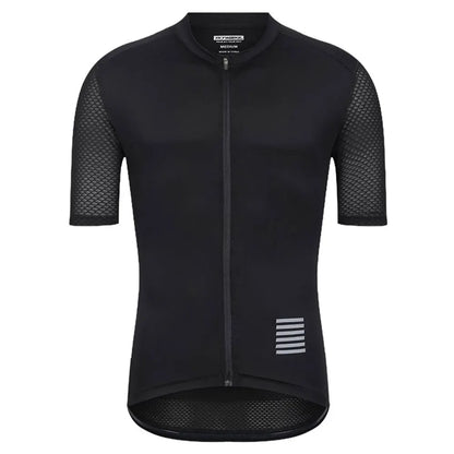 Short Sleeve Reflective Cycling Jersey for Men