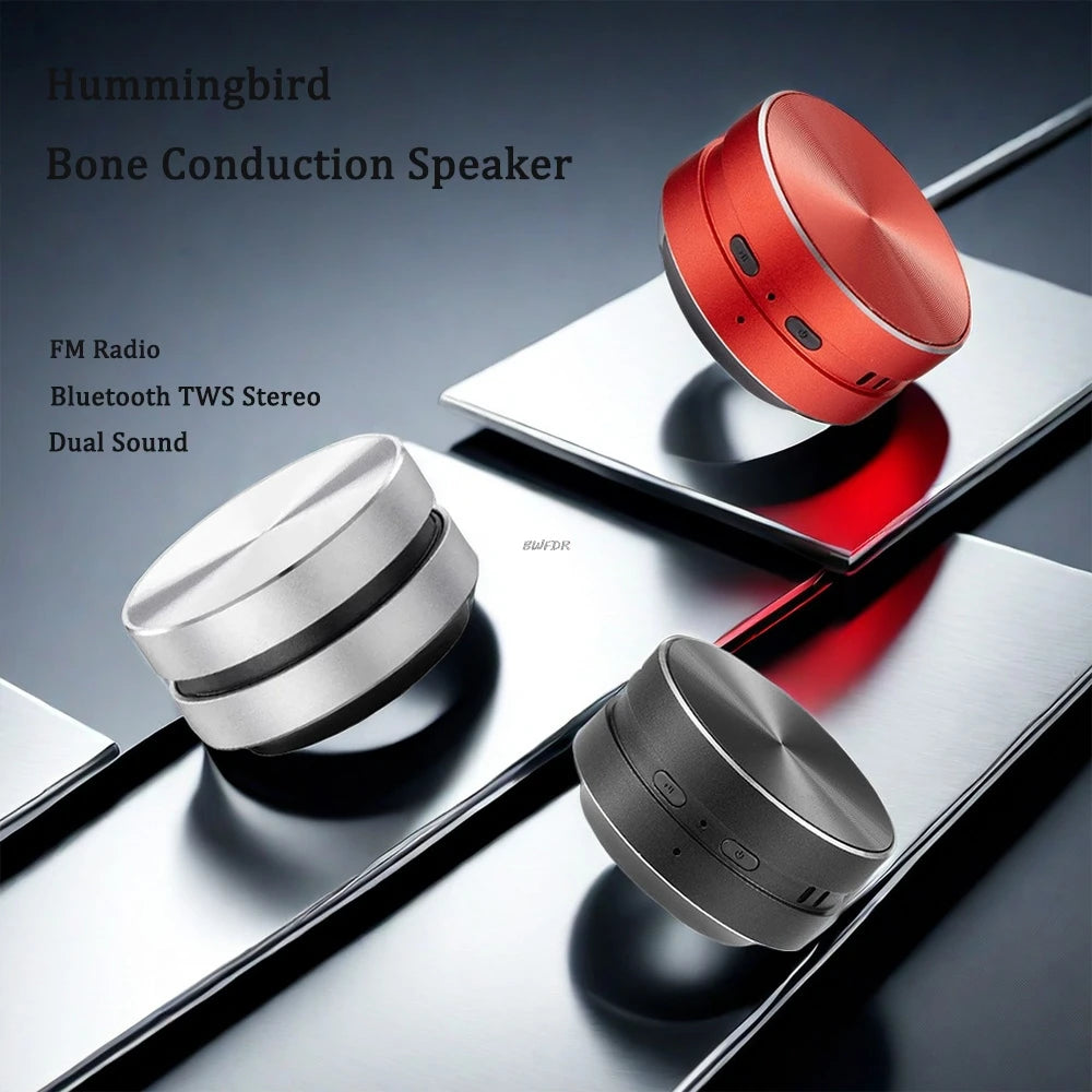 Bone Conduction Bluetooth Compatible Wireless Hummingbird Speaker
