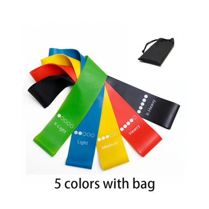 TPE Rubber Resistance Bands Fitness Set