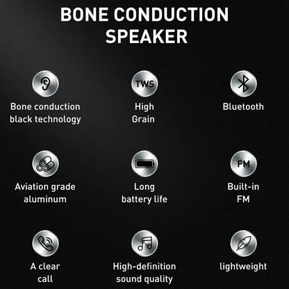 Bone Conduction Bluetooth Compatible Wireless Hummingbird Speaker