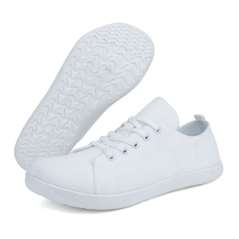 Wide Toe Unisex Walking Shoes with Breathable Mesh - Xnest