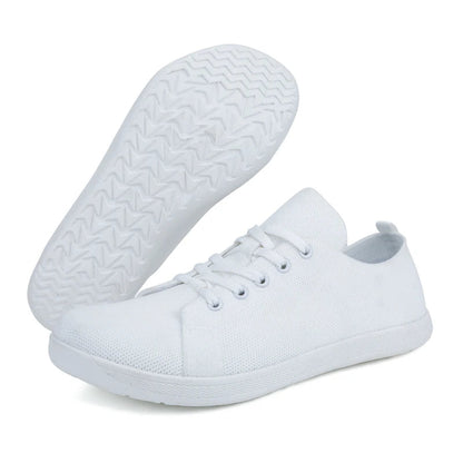 Wide Toe Unisex Walking Shoes with Breathable Mesh - Xnest