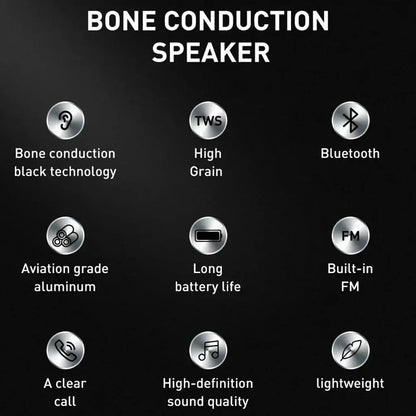 Bone Conduction Bluetooth Compatible Wireless Hummingbird Speaker - Xnest