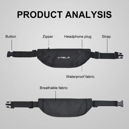 Ultra - thin Waterproof Outdoor Running Fitness Waist Bag Mobile Phone Bag - Xnest