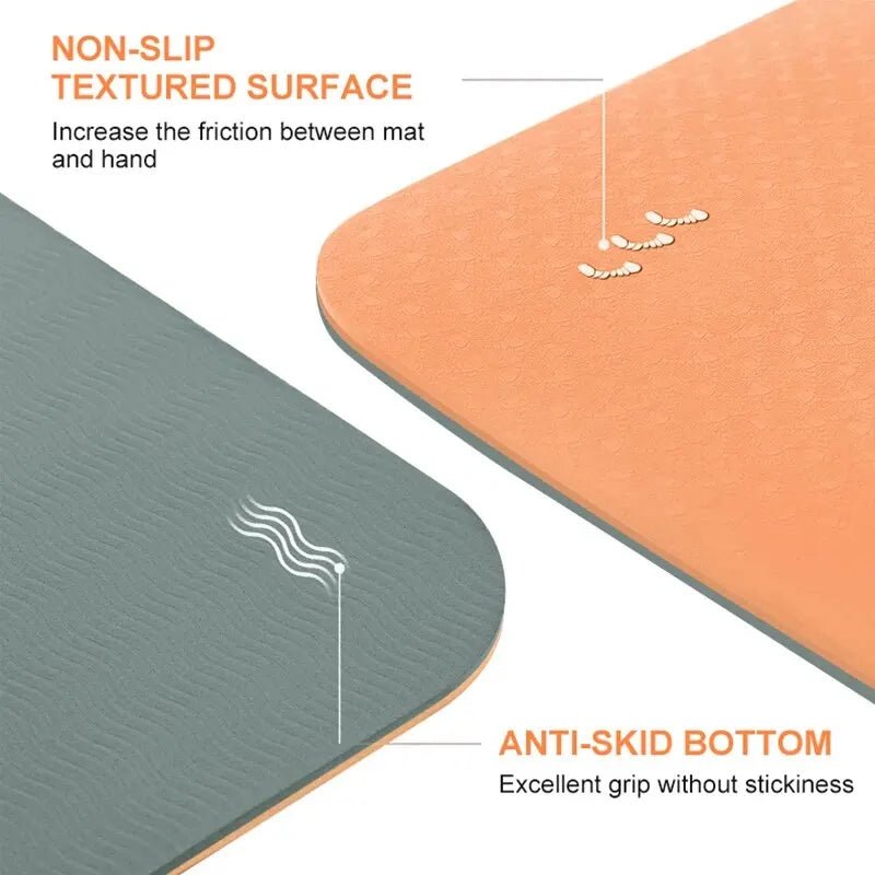 WESTTUNE Eco Friendly Non - Slip Yoga Mat Non Slip with Carrying Strap and Bag for Women - Xnest