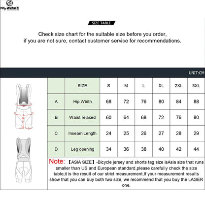 YKYWBIKE Cycling Bib Shorts for Men - Xnest