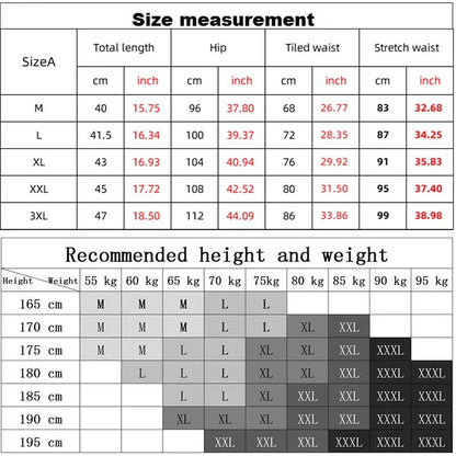 Men's Multi Pocket Fitness Running Shorts - Xnest