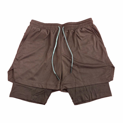 Men's Multi Pocket Fitness Running Shorts - Xnest