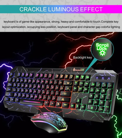Gaming Keyboard & Mouse Set - Xnest