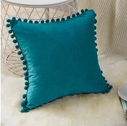 Velvet Solid Color Cushion Cover - Xnest