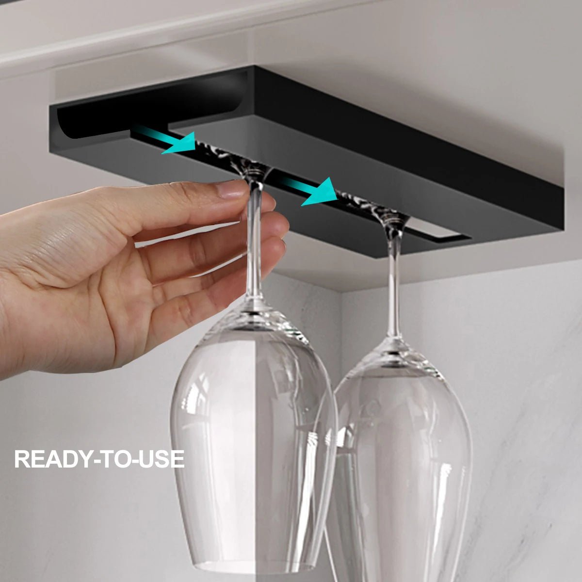 Red wine glass hanger - Xnest