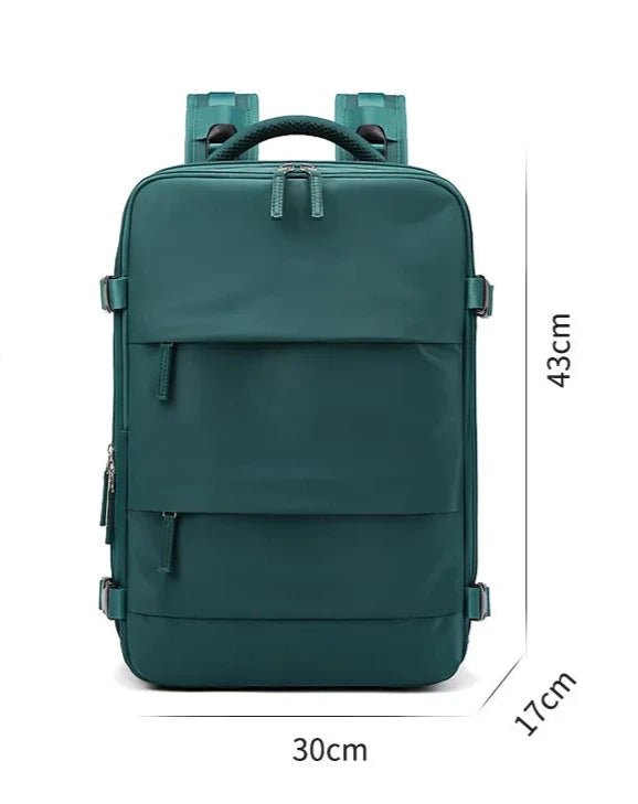35L Travel Backpack Women Laptop Business Backpacks Multifunctional USB Charging with Shoes Pocket - Xnest
