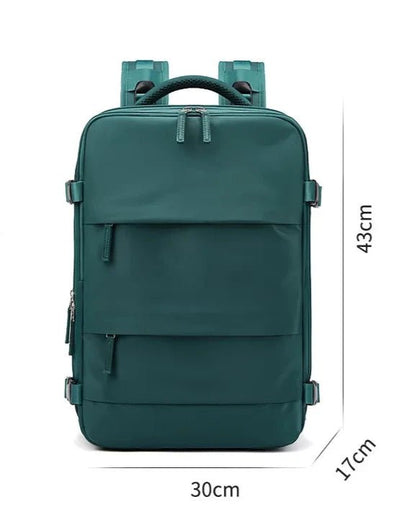 35L Travel Backpack Women Laptop Business Backpacks Multifunctional USB Charging with Shoes Pocket - Xnest