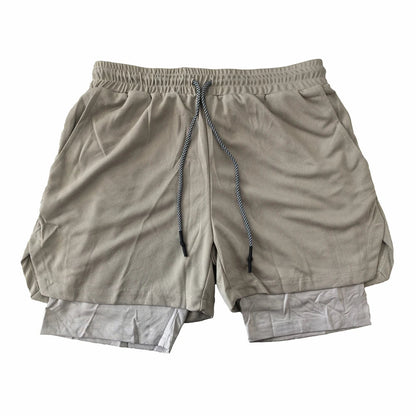 Men's Multi Pocket Fitness Running Shorts - Xnest