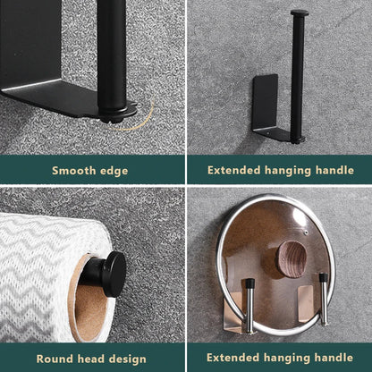Self Adhesive Stainless Steel Paper Towel Holder - Xnest