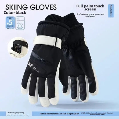 Non - Slip Waterproof Winter Cycling Ski Gloves - Xnest