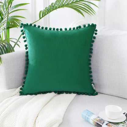 Velvet Solid Color Cushion Cover - Xnest