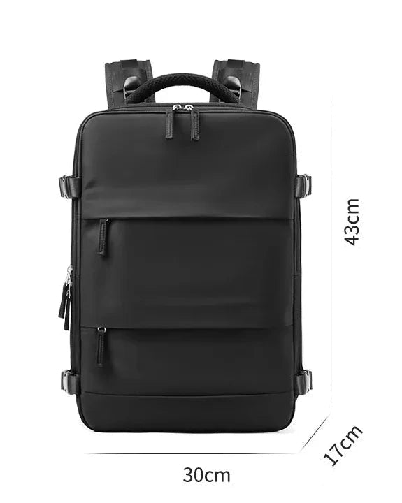 35L Travel Backpack Women Laptop Business Backpacks Multifunctional USB Charging with Shoes Pocket - Xnest