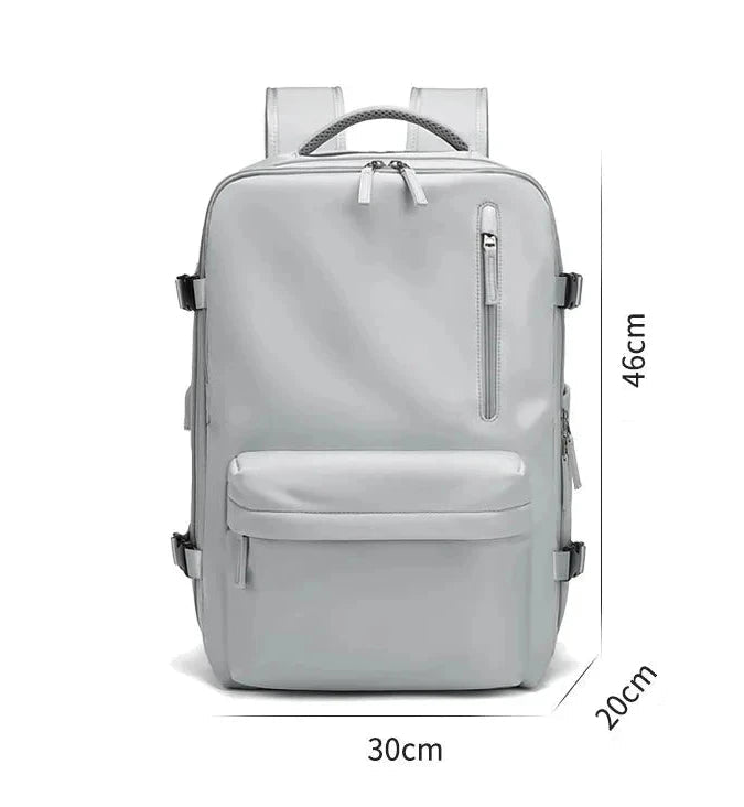 35L Travel Backpack Women Laptop Business Backpacks Multifunctional USB Charging with Shoes Pocket - Xnest